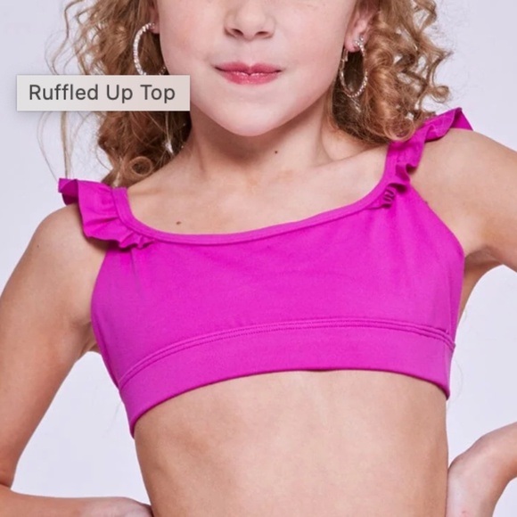 Jo + Jax Ruffled Up Dance Top- Set of 3 (YXL) - Picture 3 of 14